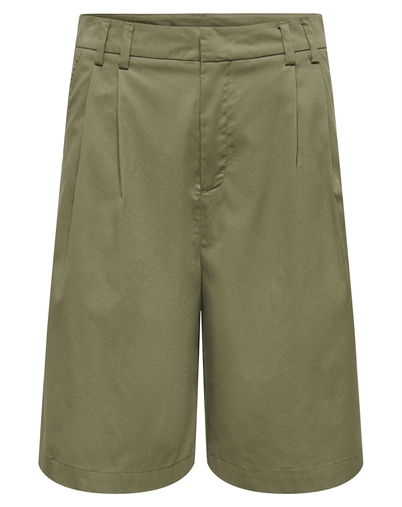 Only - ONLAnny Baggy Bermuda Shorts - Stone Gray